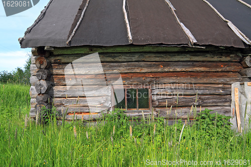 Image of old house in abandoned village