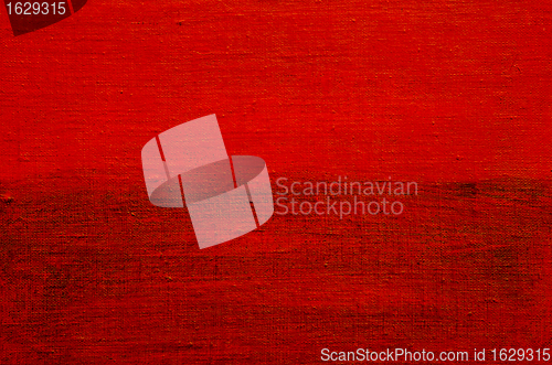 Image of Material painted in red. Painted backgrounds. 