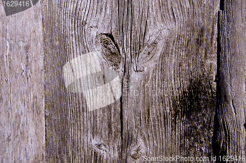 Image of Old wooden wall fragment texture background. 