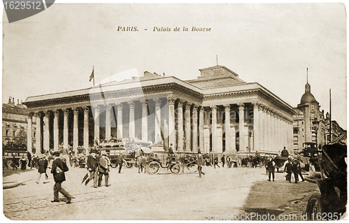 Image of Paris Bourse Postcard