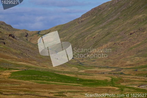 Image of Duddon Valey in Lake District, UK