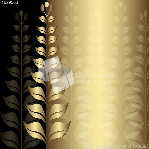 Image of Vintage gold elegance frame