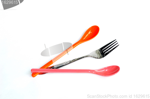 Image of Spoons and fork