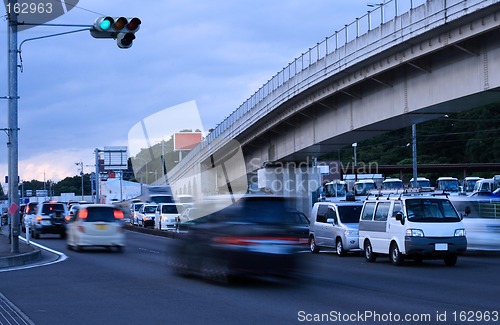 Image of Dusk traffic