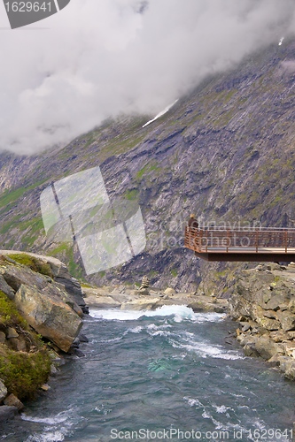 Image of Viewing platform above river