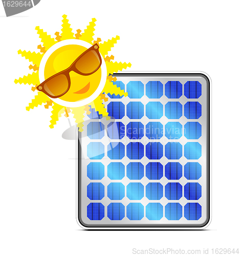 Image of solar power panel
