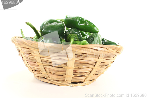 Image of fresh Pimientos in a bowl