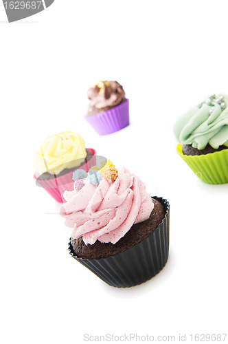Image of Colourful cupcakes