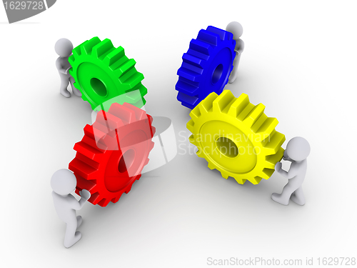 Image of Put the right cogs together