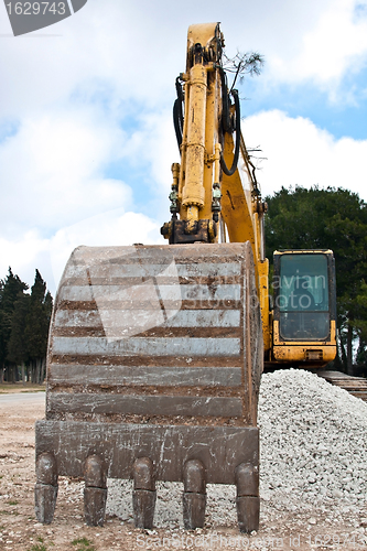 Image of excavator arm