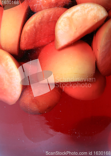 Image of canned apple in glass jar