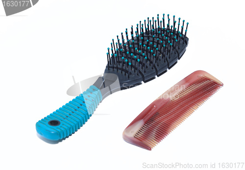 Image of comb on white background