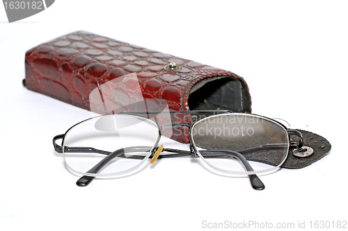 Image of spectacles in cover 