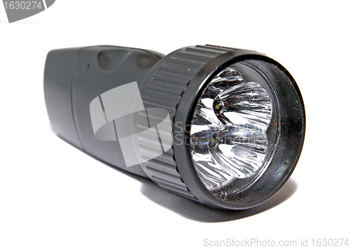 Image of electric torch on white background