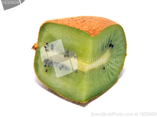 Image of kiwi on white background