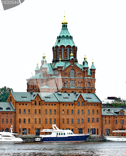 Image of Uspenski cathedral in Helsinki