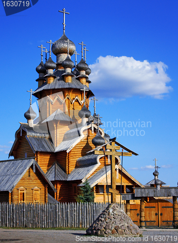 Image of Old wooden church