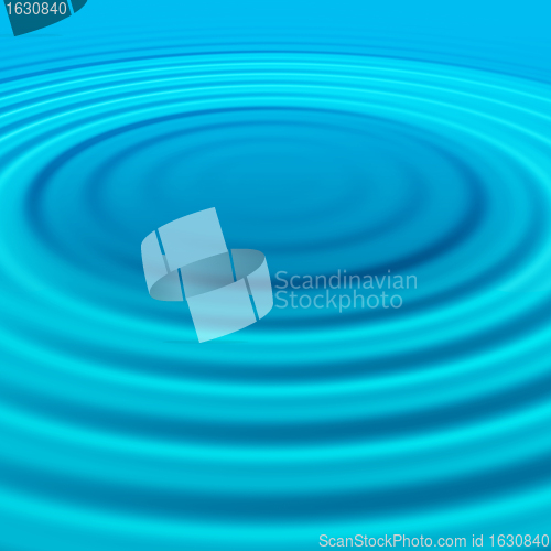 Image of rings on a water surface