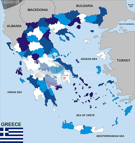 Image of greece map