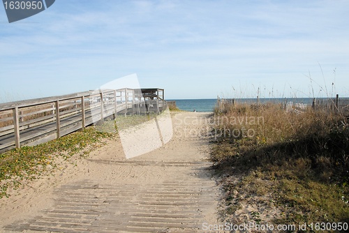 Image of Beach path