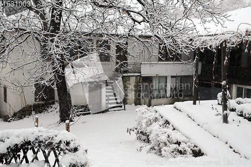 Image of Saint Nicholas Convent in the Winter