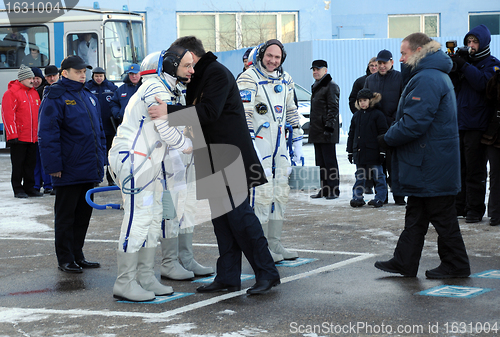 Image of Parting Hug Before Launch