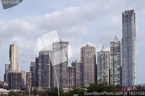 Image of Panama City skyline, Panama.