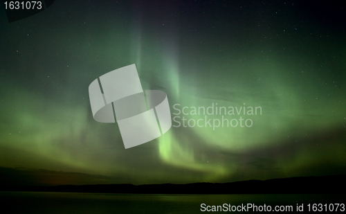 Image of Night Shot Northern Lights