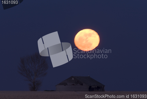 Image of Night Shot Saskatchewan Canada