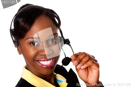 Image of Happy Service Operator