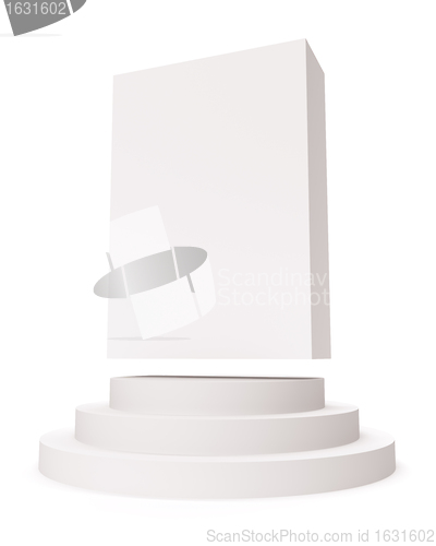 Image of Isolated White Box