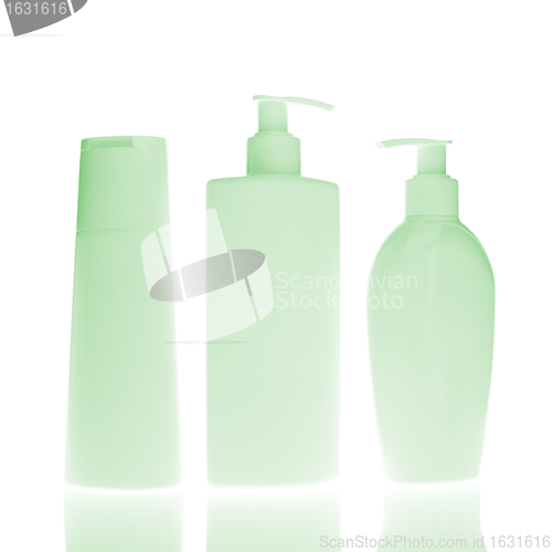 Image of cosmetic bottles