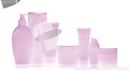 Image of cosmetic bottles