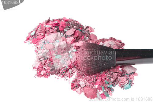 Image of crushed eyeshadows