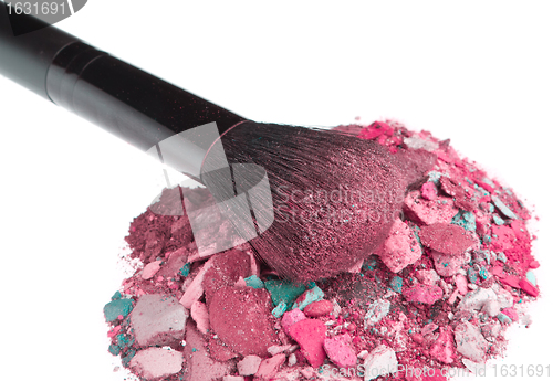 Image of crushed eyeshadows