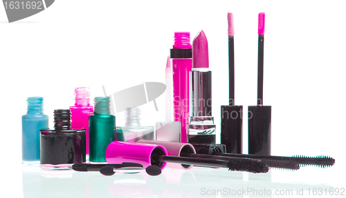 Image of cosmetic makeup products