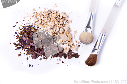 Image of crushed eyeshadow