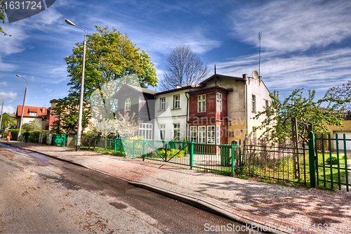 Image of historical town Sopot