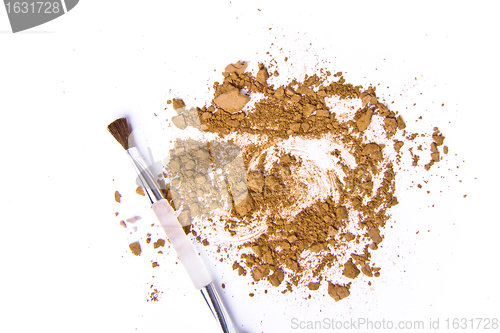 Image of crushed eyeshadow