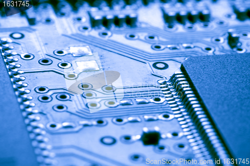 Image of electronic circuit board