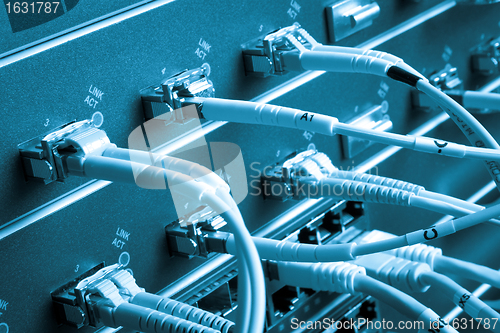 Image of network cables