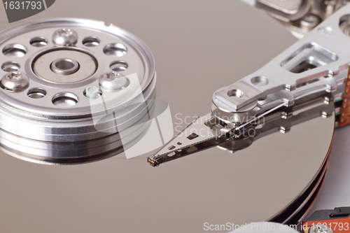 Image of hard drive internals