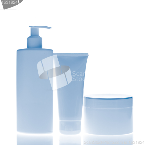 Image of cosmetic bottles