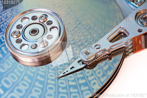 Image of hard drive internals