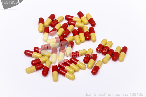 Image of colorful capsules
