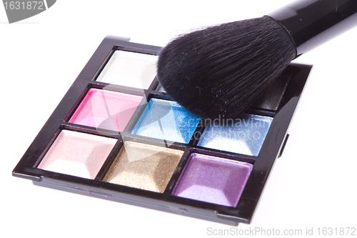 Image of compact eyeshadows