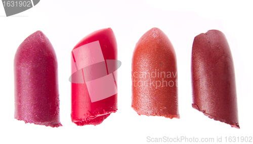 Image of scraps of lipstick