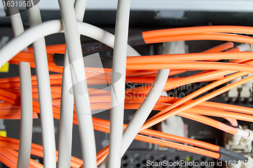 Image of network cables