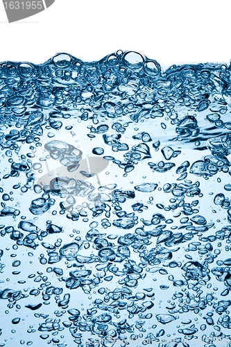 Image of bubbles in water