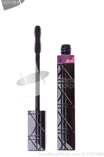 Image of black mascara isolated